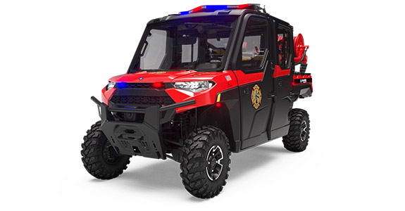 2019 Polaris Ranger Crew XP 1000 EPS HVAC - All Weather Fire Fighting & Rescue Package