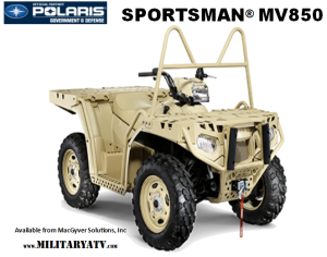 Polaris MV850 Military ATV