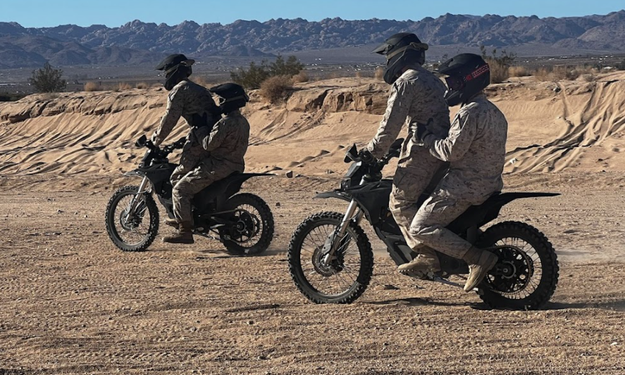 Riders were given instruction and practical exercise on riding two-up on a bike to allow for insertion or recovery of personnel.